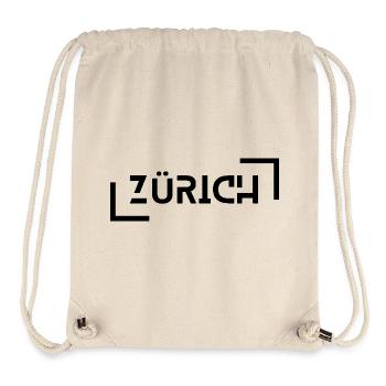 Zürich - Stanley/Stella recycelter Gym Bag - Naturweiß - Vorne