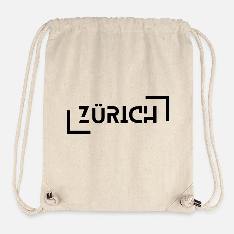 Zurich - Sac à cordon recyclé Stanley/Stella - blanc naturel