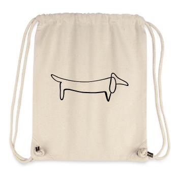 dog - Stanley/Stella Recycled Gym Bag - natural - Front