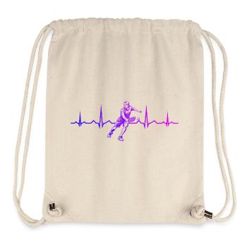 Pickleballspielerinnen Fans lieben Pickleballsport - Stanley/Stella recycelter Gym Bag - Naturweiß - Vorne