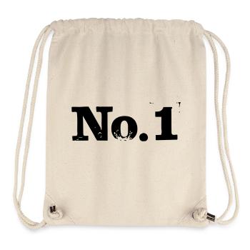 No. 1 - Nummer 1 - Stanley/Stella recycelter Gym Bag - Naturweiß - Vorne