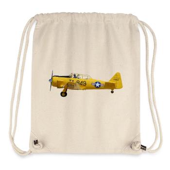 T-6 Texan - Stanley/Stella recycelter Gym Bag - Naturweiß - Vorne