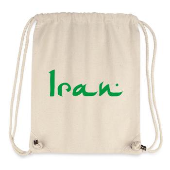 Iran - Stanley/Stella recycelter Gym Bag - Naturweiß - Vorne