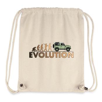 Defender 90 Evolution - Sac à cordon recyclé Stanley/Stella - blanc naturel - Devant
