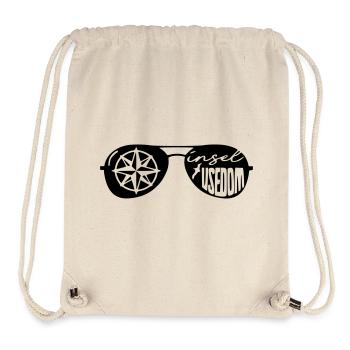 Island of Usedom Shirt - Stanley/Stella Recycled Gym Bag - natural - Front