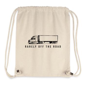 rarely off road trucker lkw fernfahrer spruch - Stanley/Stella recycelter Gym Bag - Naturweiß - Vorne