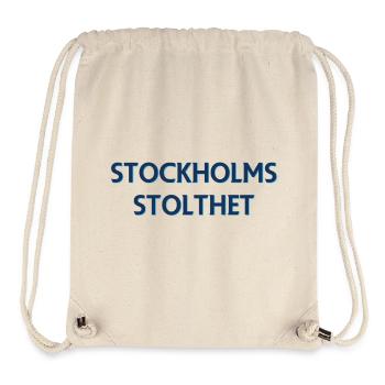 Stockholm Pride - Stanley/Stella Recycled Gym Bag - natural - Front