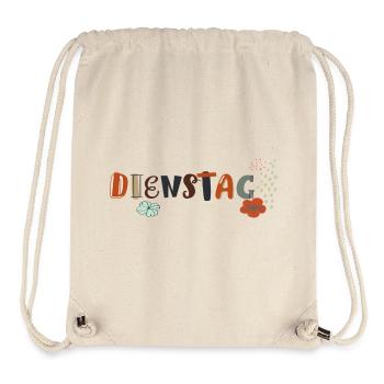 Tuesday Weekday - Stanley/Stella Recycled Gym Bag - natural - Front