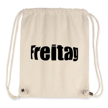FREITAG - Stanley/Stella recycelter Gym Bag - Naturweiß - Vorne