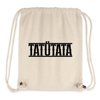 Tatuetata_motiv - Stanley/Stella recycelter Gym Bag - Naturweiß - Vorne