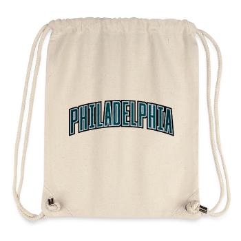 Philadelphia Arc Typo - Stanley/Stella Recycled Gym Bag - natural - Front