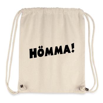 HÖMMA Hör mal - Stanley/Stella recycelter Gym Bag - Naturweiß - Vorne