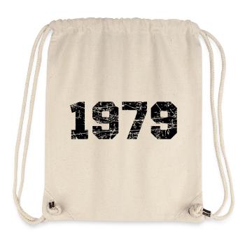 1979 - Stanley/Stella recycelter Gym Bag - Naturweiß - Vorne