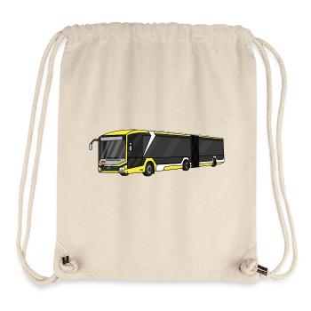 Bus - Stanley/Stella recycelter Gym Bag - Naturweiß - Vorne