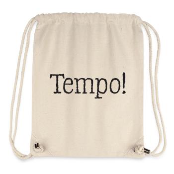 10 Pace! - Stanley/Stella Recycled Gym Bag - natural - Front