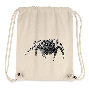 Jumping Spider Cute Spider Phidippus Arachnide - Stanley/Stella Recycled Gym Bag - natural - Front