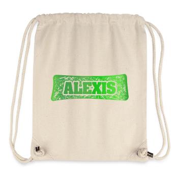 Alexis - Stanley/Stella recycelter Gym Bag - Naturweiß - Vorne