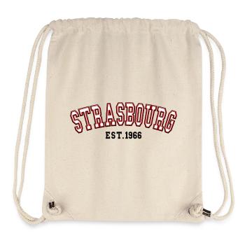 Strasbourg Est. 1966 - Stanley/Stella Recycled Gym Bag - natural - Front
