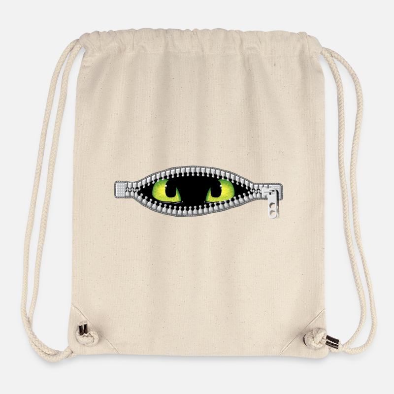 Monster in mir - Stanley/Stella recycelter Gym Bag - Naturweiß