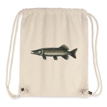 Brochet - Sac à cordon recyclé Stanley/Stella - blanc naturel - Devant