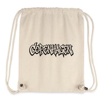 Graffiti-Style Urban Art Design - Stanley/Stella recycelter Gym Bag - Naturweiß - Vorne