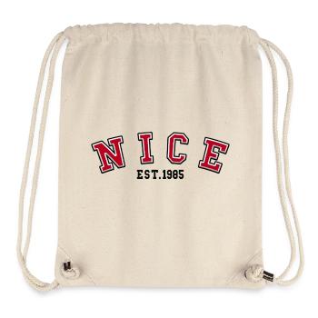 Nizza, gegründet 1985 - Stanley/Stella recycelter Gym Bag - Naturweiß - Vorne
