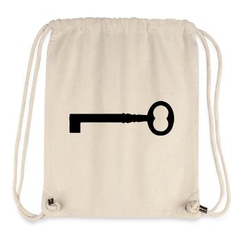 Schlüssel - Stanley/Stella recycelter Gym Bag - Naturweiß - Vorne