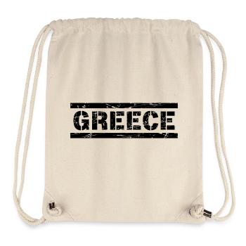 Greece - Stanley/Stella Recycled Gym Bag - natural - Front