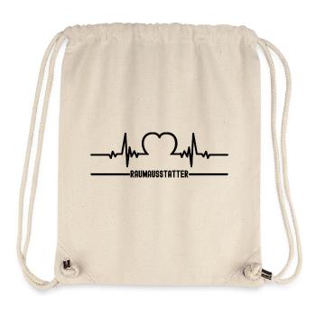 Heartbeat Decorator Decorator Furnishing - Stanley/Stella Recycled Gym Bag - natural - Front