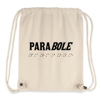 Schwarzer Braille-Tippfehler - Stanley/Stella recycelter Gym Bag - Naturweiß - Vorne