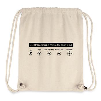electronic music - Stanley/Stella Recycled Gym Bag - natural - Front