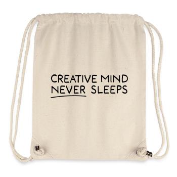 Creative Mind - Stanley/Stella recycelter Gym Bag - Naturweiß - Vorne