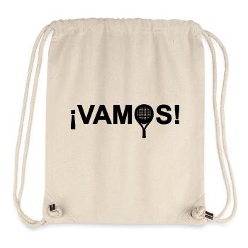 Vamos! - Sac à cordon recyclé Stanley/Stella - blanc naturel - Devant