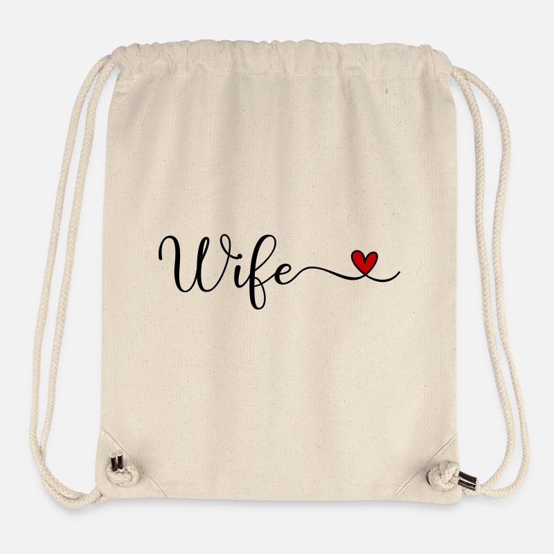 Femme - Sac à cordon recyclé Stanley/Stella - blanc naturel