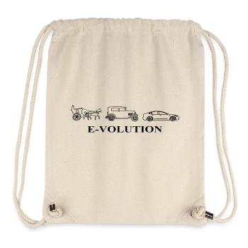 E-Volution Auto Evolution - Sac à cordon recyclé Stanley/Stella - blanc naturel - Devant
