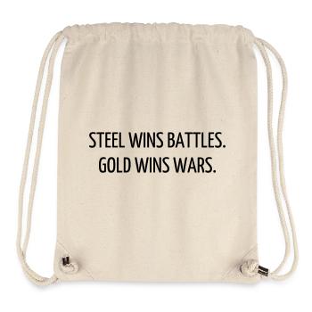 Zitat / Geek / Gaming / Videospiele / Nerd - Stanley/Stella recycelter Gym Bag - Naturweiß - Vorne
