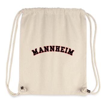 Manheim Arch Schriftzug - Stanley/Stella recycelter Gym Bag - Naturweiß - Vorne