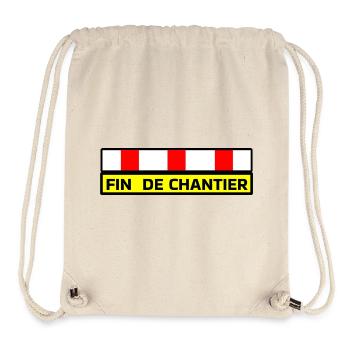 End of the project - Stanley/Stella Recycled Gym Bag - natural - Front