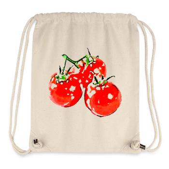 tomato - Stanley/Stella Recycled Gym Bag - natural - Front