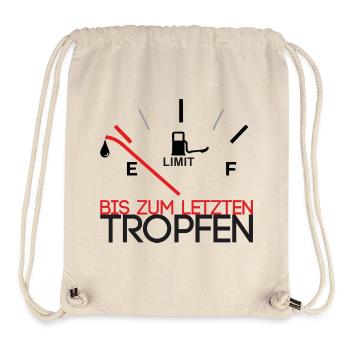 Down to the last drop - Stanley/Stella Recycled Gym Bag - natural - Front