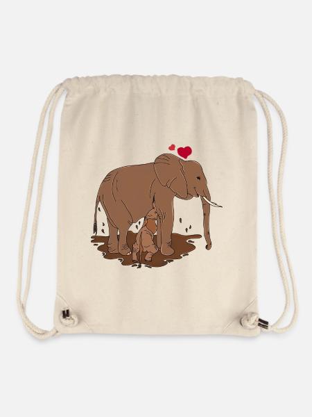 Trunkful of Love - Stanley/Stella Recycled Gym Bag - natural
