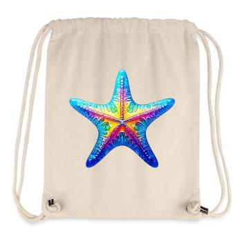 Étoile de mer - Sac à cordon recyclé Stanley/Stella - blanc naturel - Devant