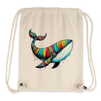 Wal - Stanley/Stella recycelter Gym Bag - Naturweiß - Vorne