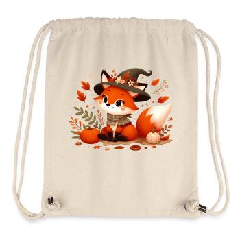 Fuchs Herbst 12 - Stanley/Stella recycelter Gym Bag - Naturweiß - Vorne