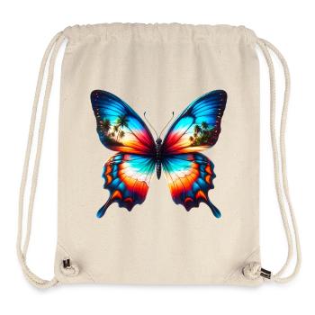 Butterfly - Stanley/Stella Recycled Gym Bag - natural - Front