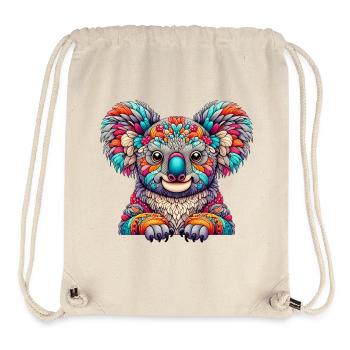 Koala - Stanley/Stella recycelter Gym Bag - Naturweiß - Vorne