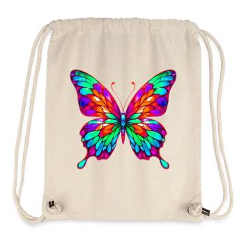 Butterfly - Stanley/Stella Recycled Gym Bag - natural - Front