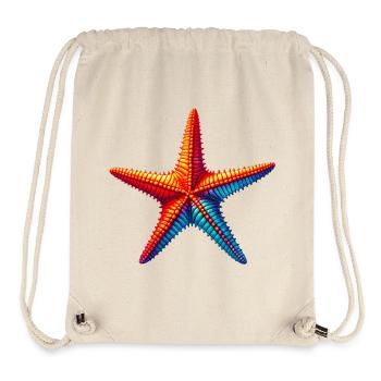 Étoile de mer - Sac à cordon recyclé Stanley/Stella - blanc naturel - Devant