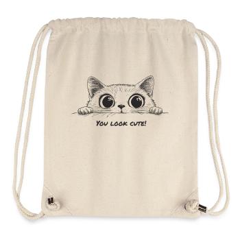 You look cute - Stanley/Stella Recycled Gym Bag - natural - Front