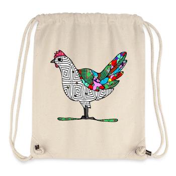 hen - Stanley/Stella Recycled Gym Bag - natural - Front